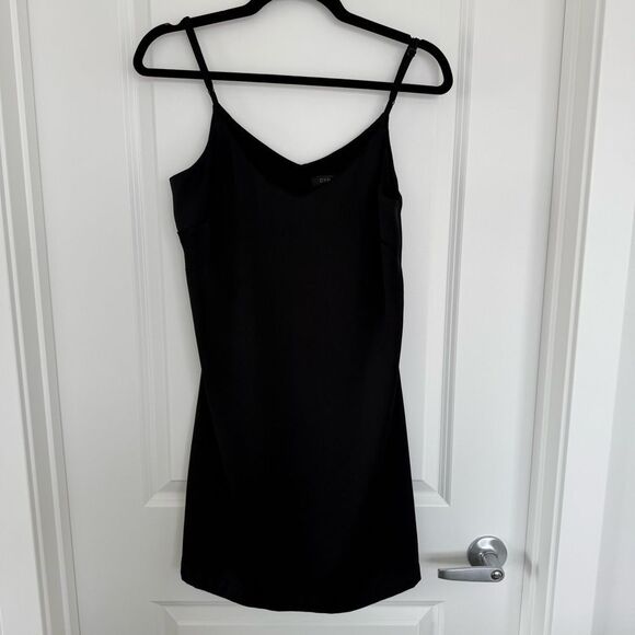 DYNAMITE | Black Slip Dress - Picture 1 of 7